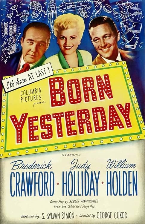 Born Yesterday film posteri