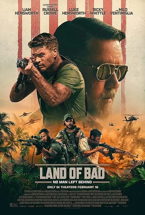 Land of Bad film posteri