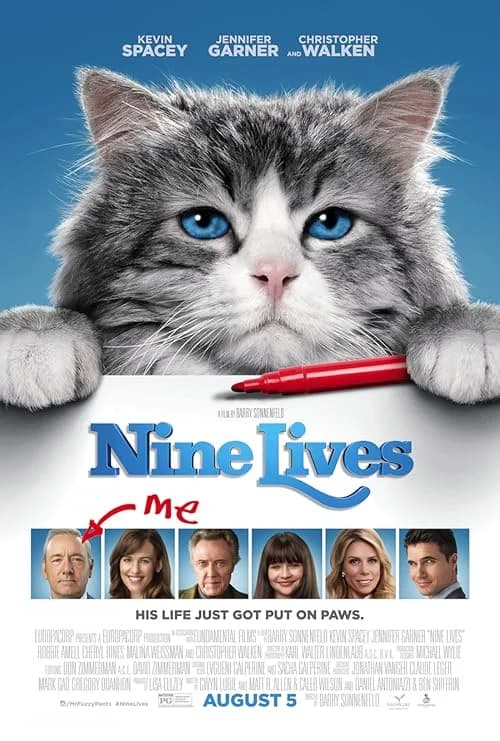 Nine Lives film posteri