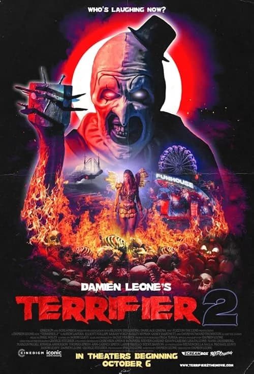 Terrifier 2 film posteri