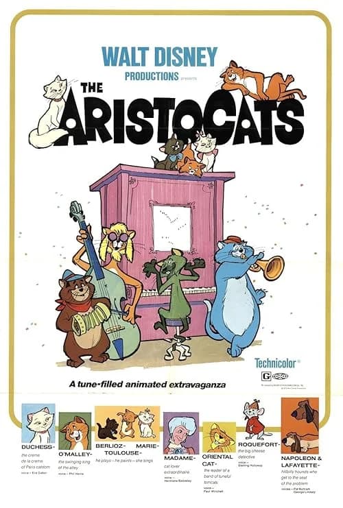 The Aristocats film posteri