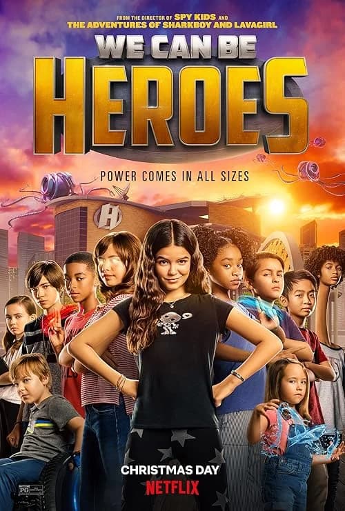 We Can Be Heroes film posteri